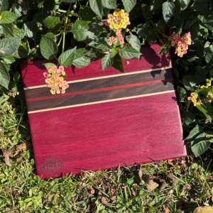 Purple Heart Signature Cutting & Charcuterie Board